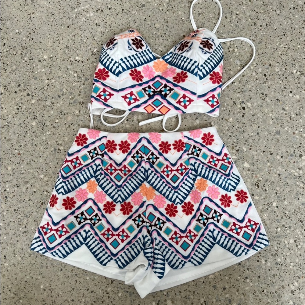 Lulu’s colorful shorts - part of a set